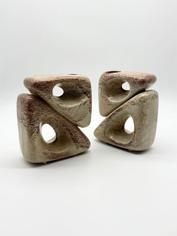 Paire de vases — Roberto Rigon pour « Bertoncello », 1960s