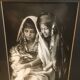Framed photo "The young mother" (Maghreb)