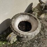 Paire de vasques - jardinières Médicis en pierre