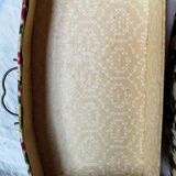 Vintage mini-chest of drawers, made of fabric to store your jewelry