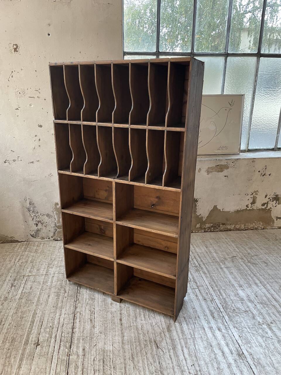 Trade furniture with boxes