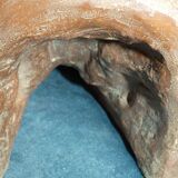 Terracotta console with caryatid mermaid decoration signed 1930 art deco