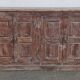 Old wooden sideboard with 4 doors