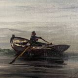 Oil on canvas E. Colin