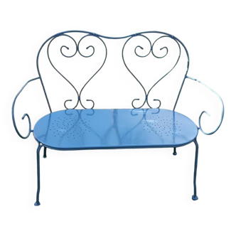 Banc en fer forgé