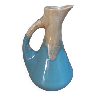 Flamed ceramic numbered pitcher