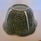 Cabbage bowl and its salad utensils in earthenware