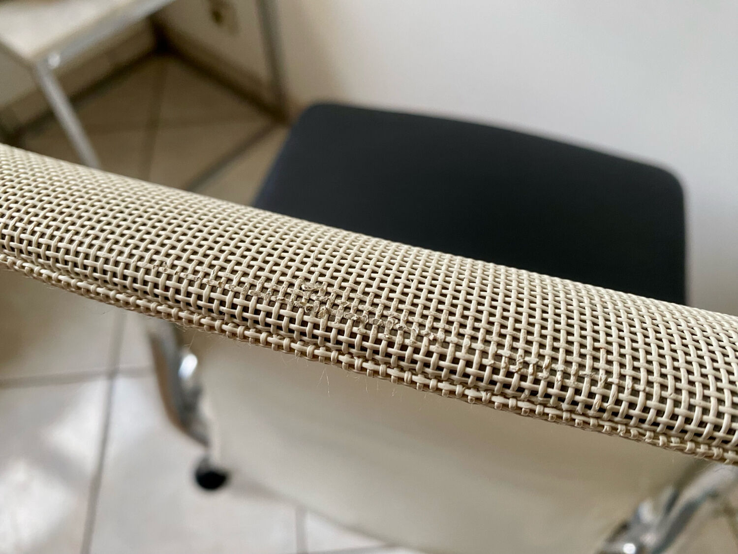 Meda office chair, Vitra edition, designed by Alberto Meda.