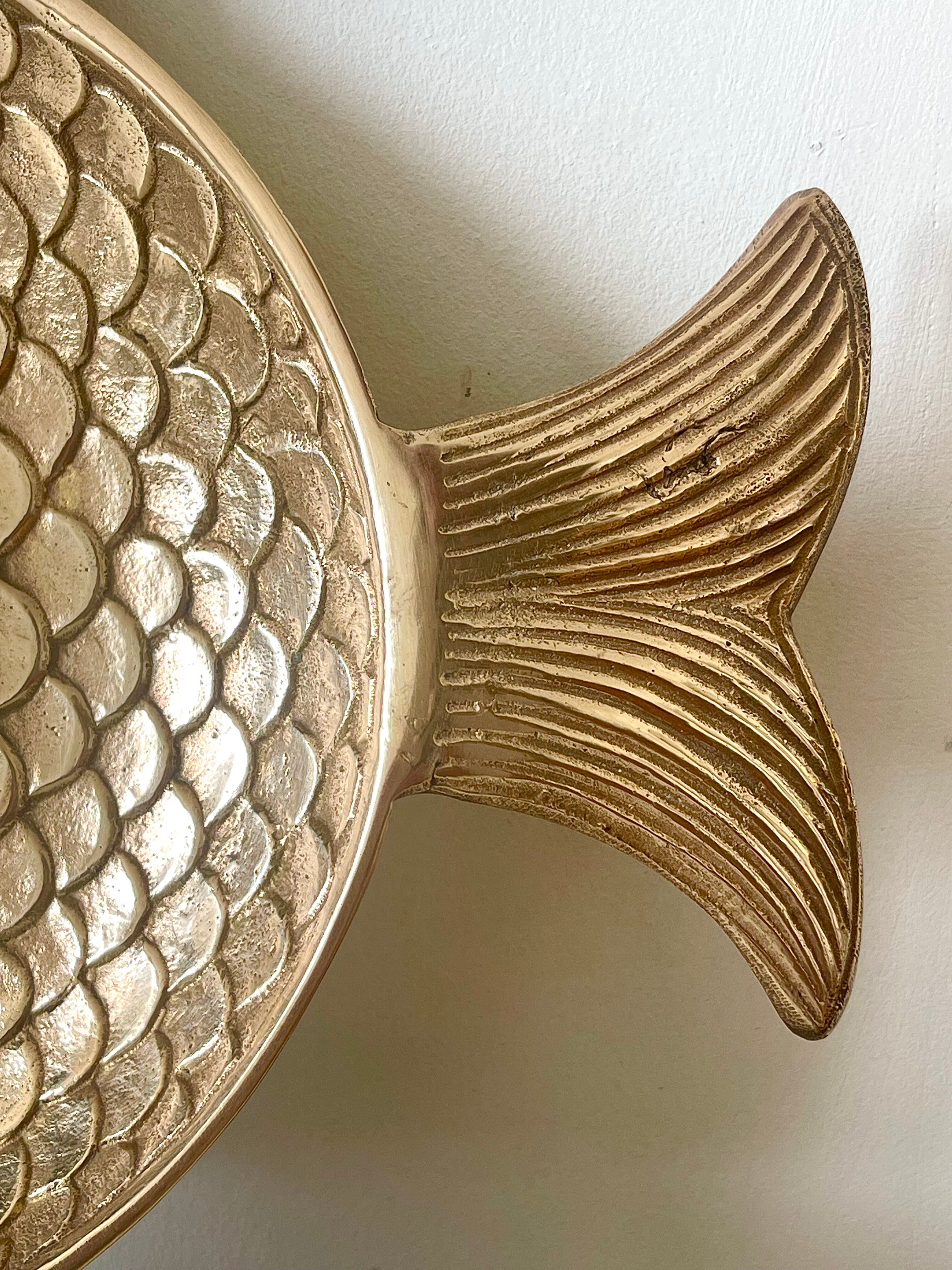 Brass catchall from the 1970s