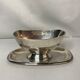 Silver metal saucière ercuis xxth