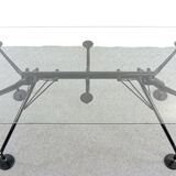 Nomos table-desk in black by Norman Foster 1986 for Tecno, Italy