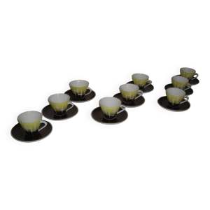 Service à café en porcelaine