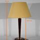 Mahogany and Brass lamp,1950