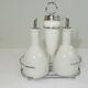 Condiment porcelain set