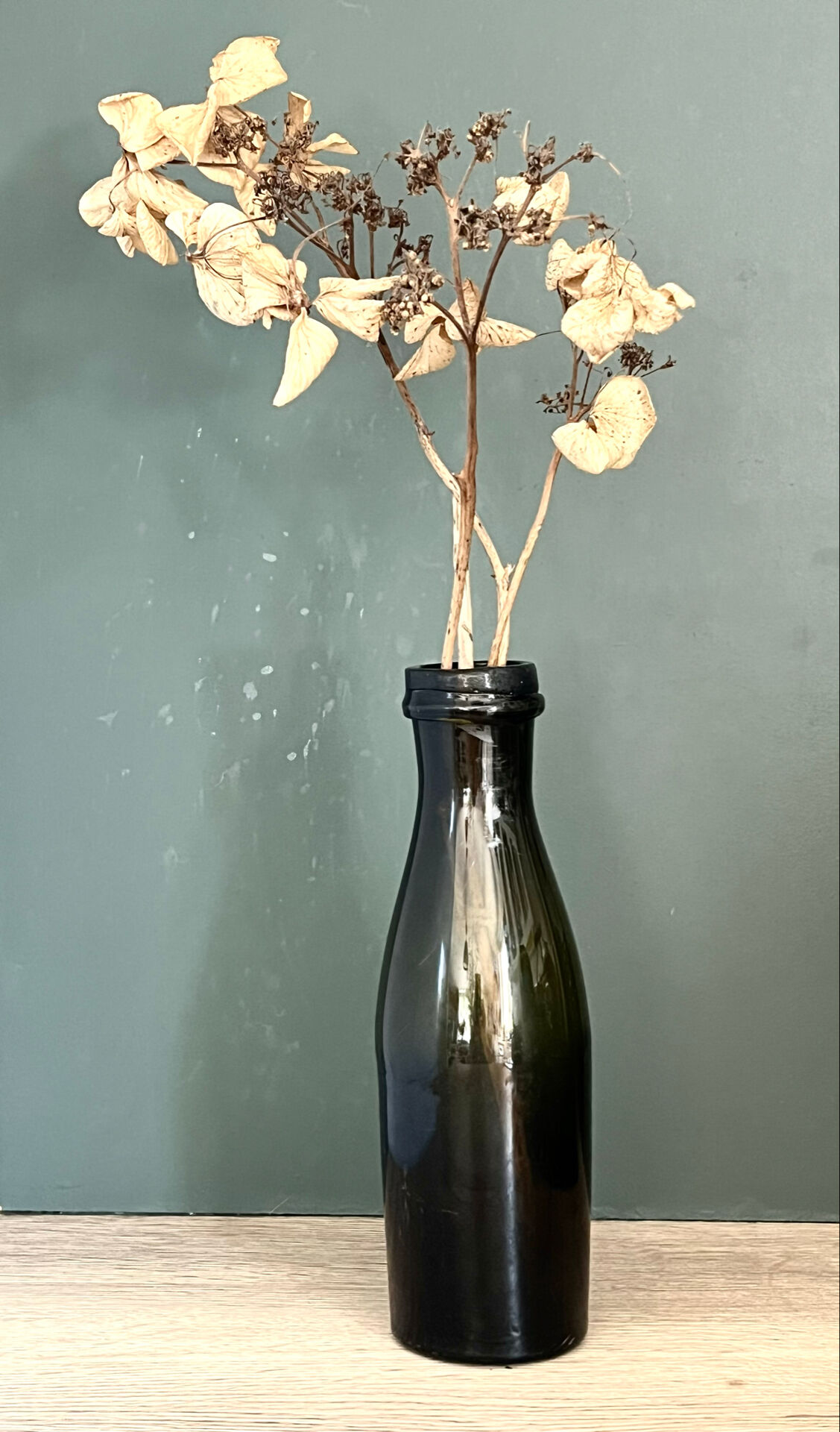 Set of 4 vintage bottle vases