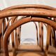 Art Nouveau sheet music or magazine holder, circa 1900, Thonet, turned beech wood