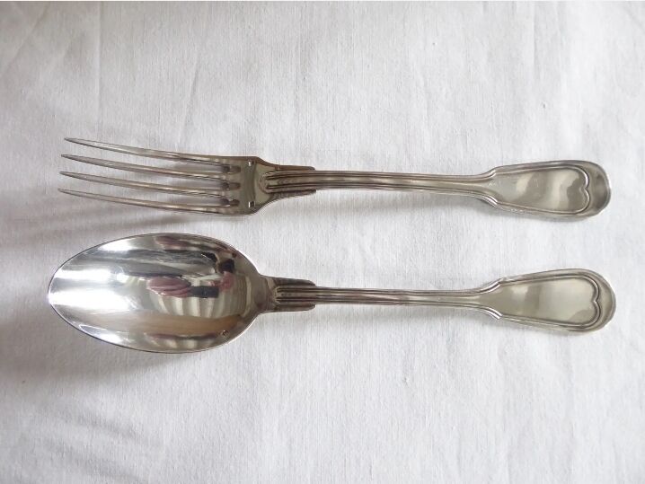 White metal cutlery, R&C Goldsmith