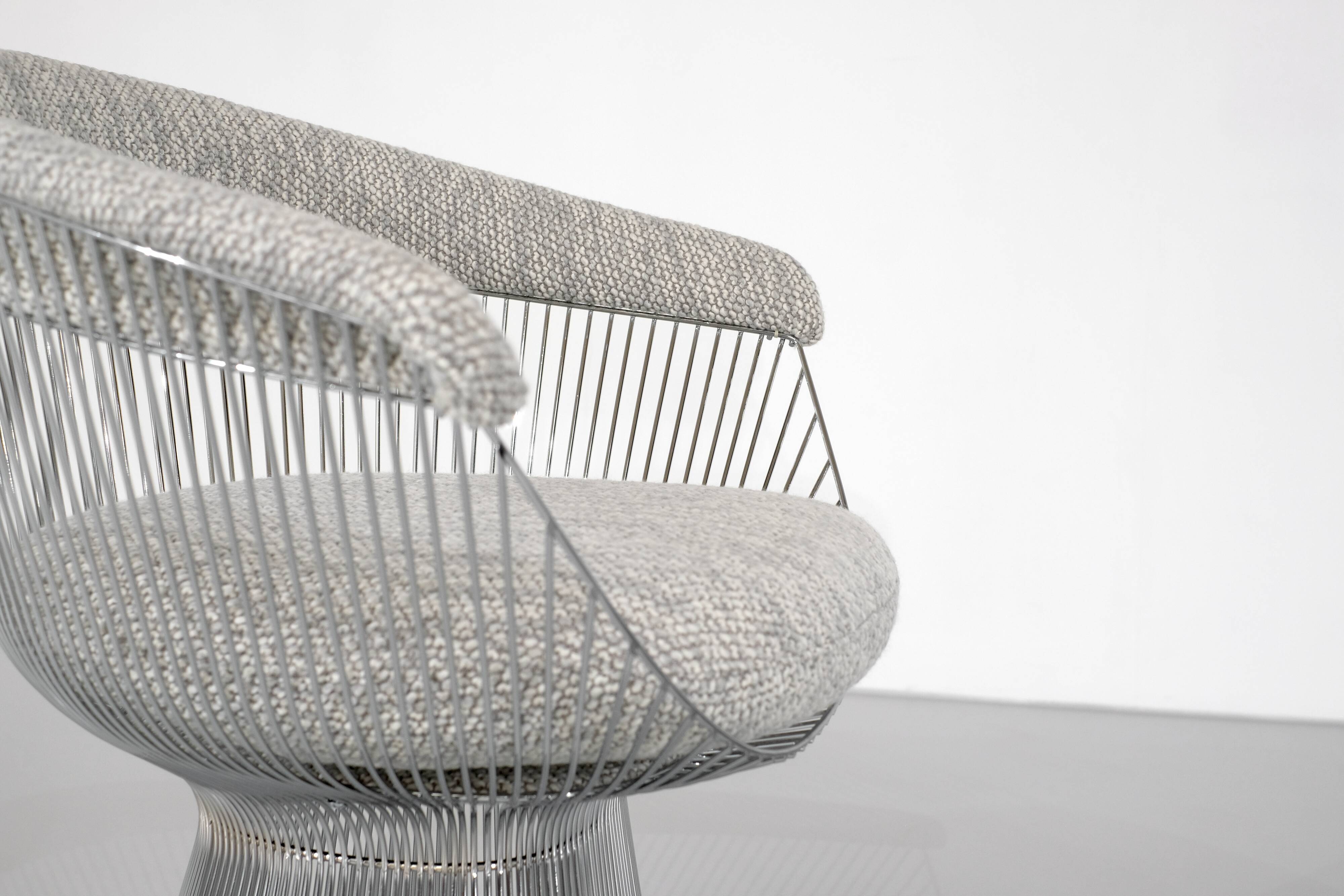 Platner Chair, designed by Warren Platner for Knoll, United States, 1966.