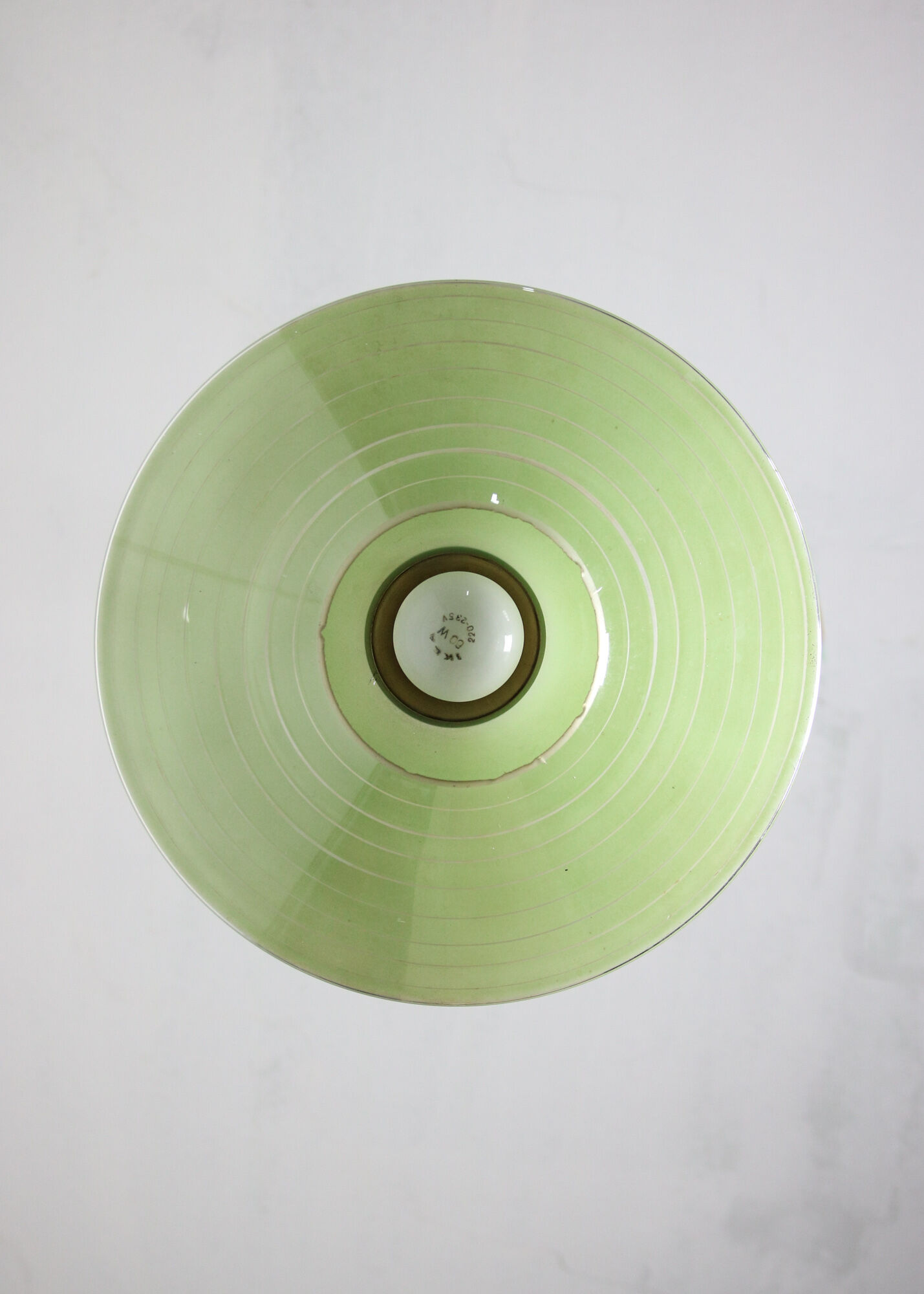 Mid-Century Space Green Pendant Lamp