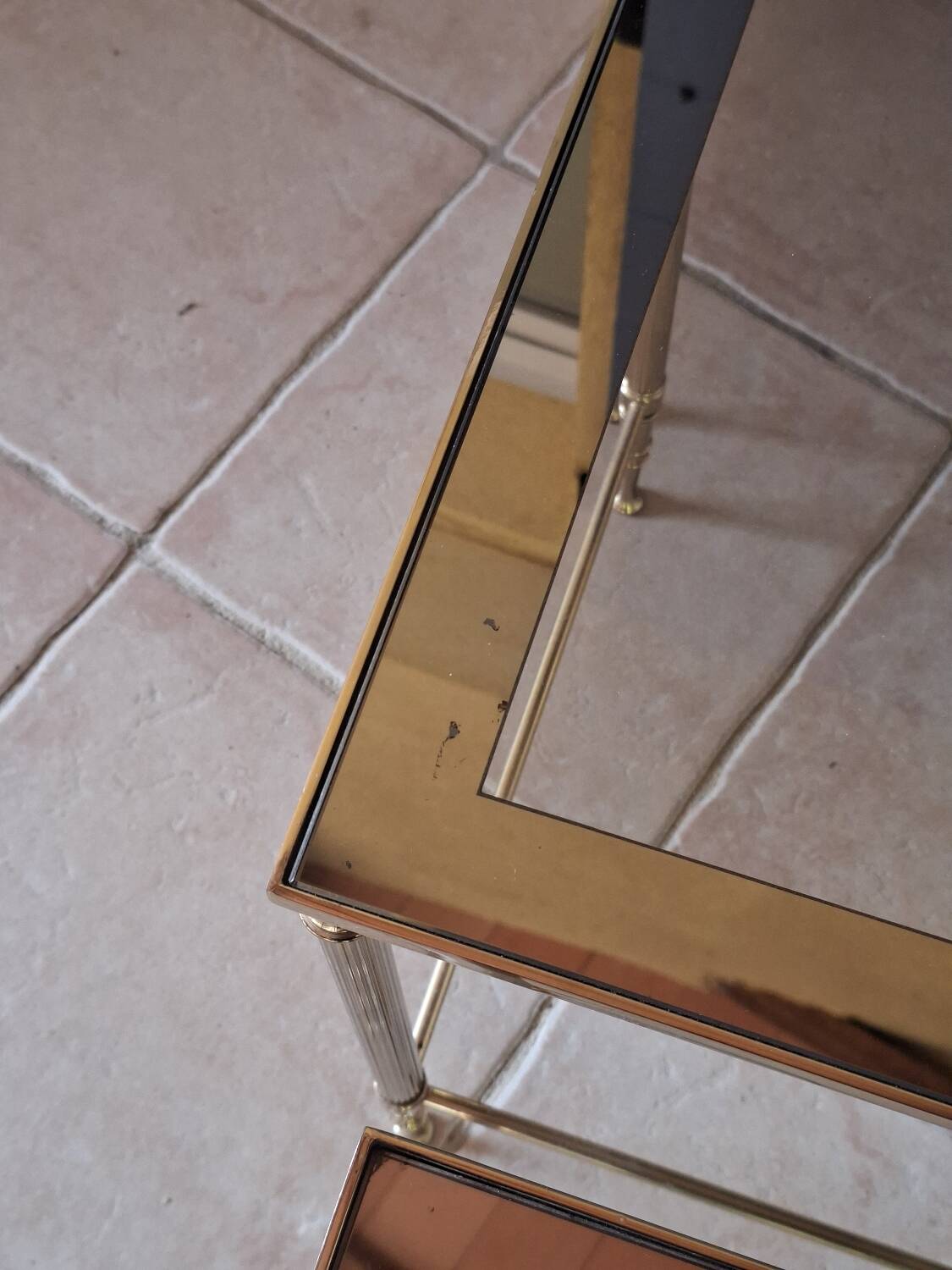 Vintage nesting tables