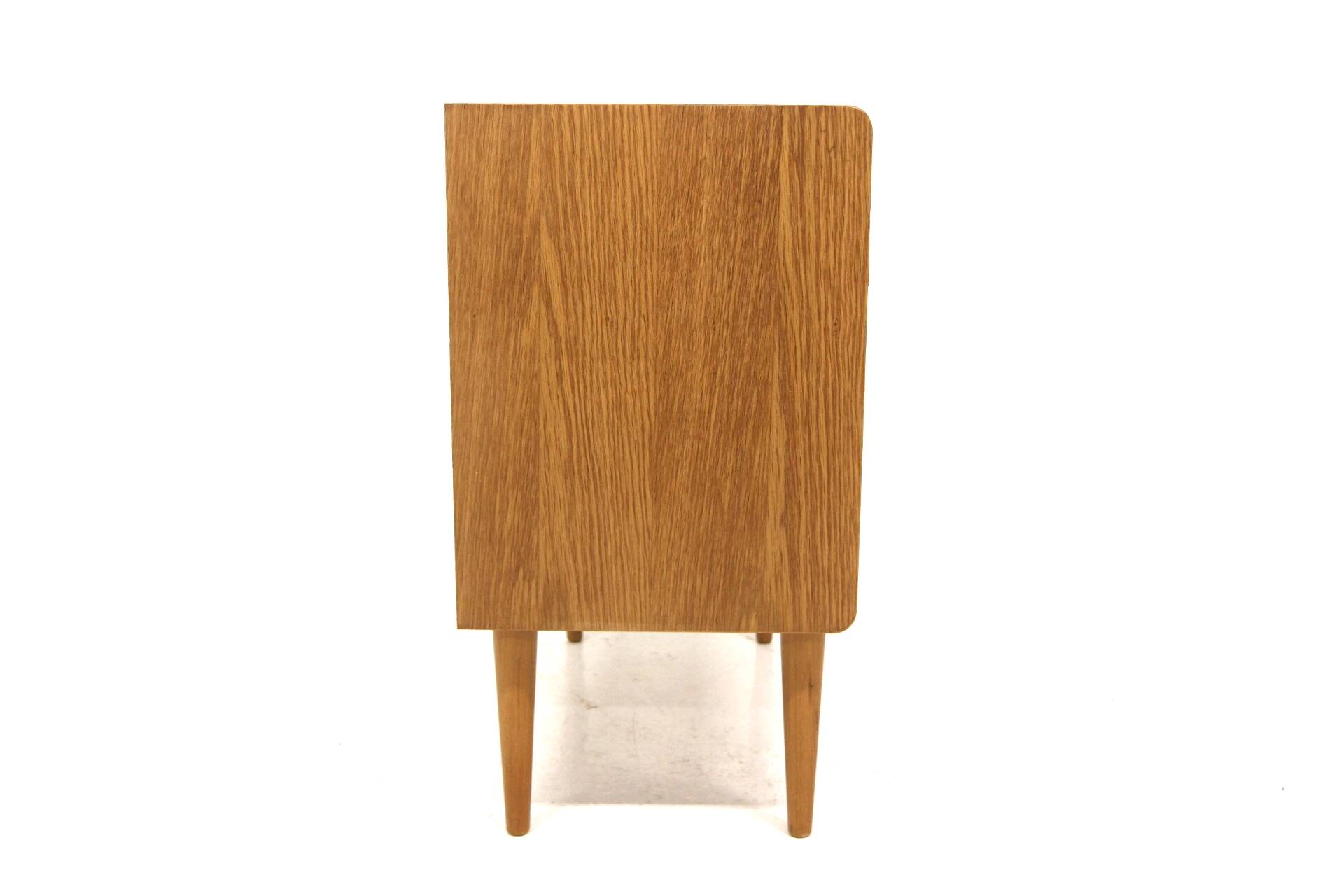 Scandinavian oak chest of drawers, Sweden, 1960