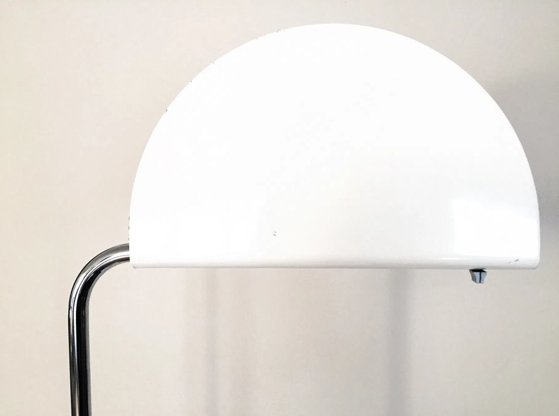 Halogen floor lamp Bruno Gecchelin mezzaluna for Skipper 1970