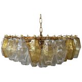 Lustre en verre de Murano