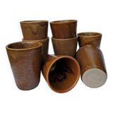 Digoin stoneware cups