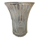 Molded glass vase