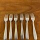 6 large vintage silver plated forks from the 1960s