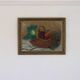 Original Swedish Oil on Canvas “Vegetable Basket” – G Wald Vintage