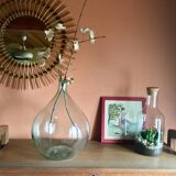Demijohn 19th 12-litre transparent blue