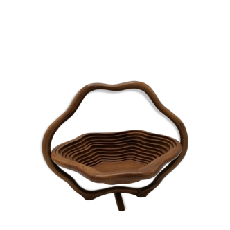 Teak fruit basket, Denmark 1960's