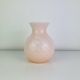 Blown glass vase from Murano, pink, Italy