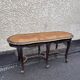 Superb antique piano bench from the late 19th century, Louis XV style