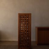 Paravent vintage en bois à 3 panneaux ajourés · Paravent pliant en pin (135 cm)