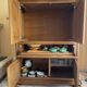 Storage furniture / bar / TV in solid oak – very high quality