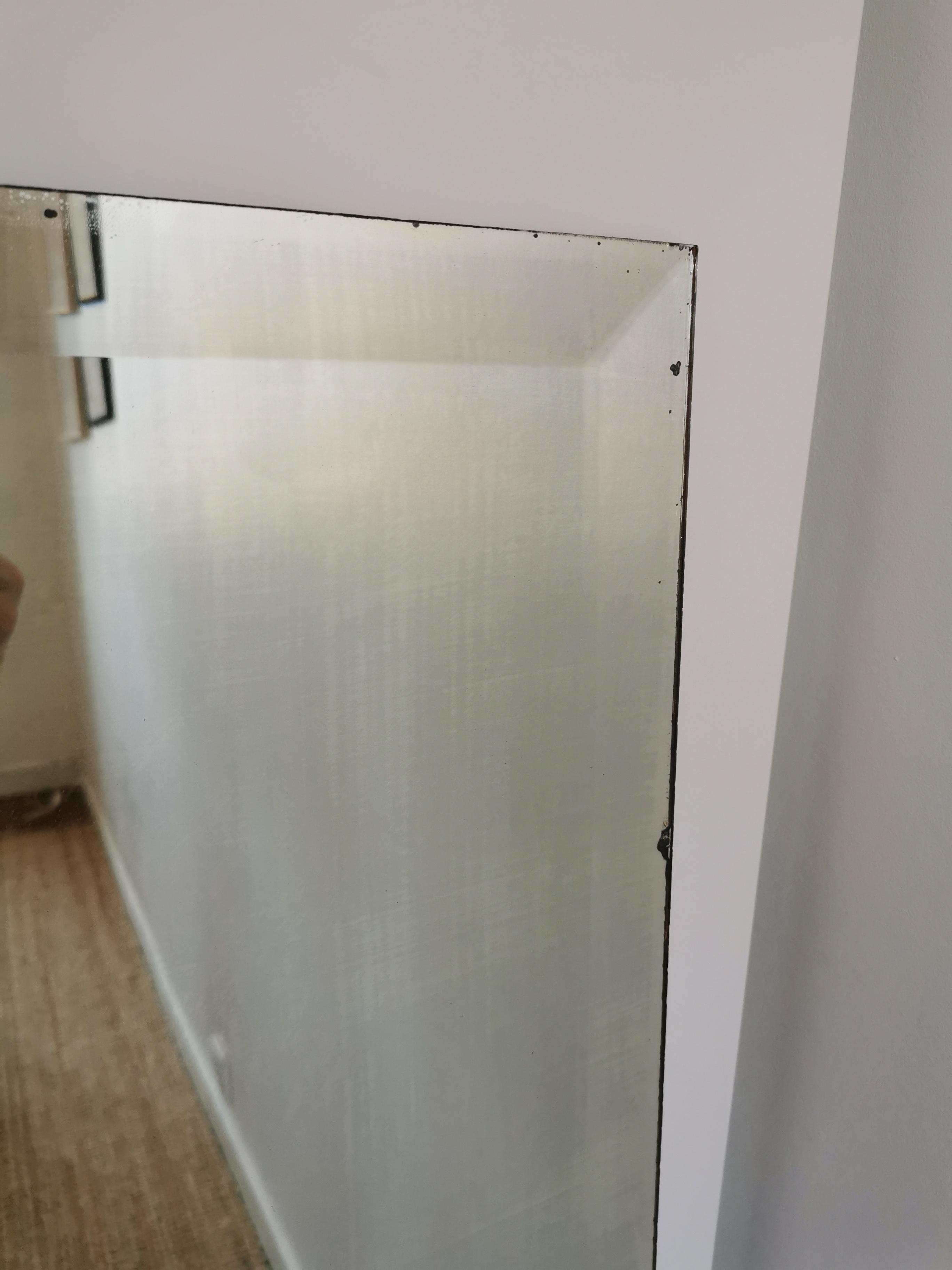 Art Deco beveled mirror