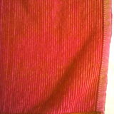 Red wool carpet