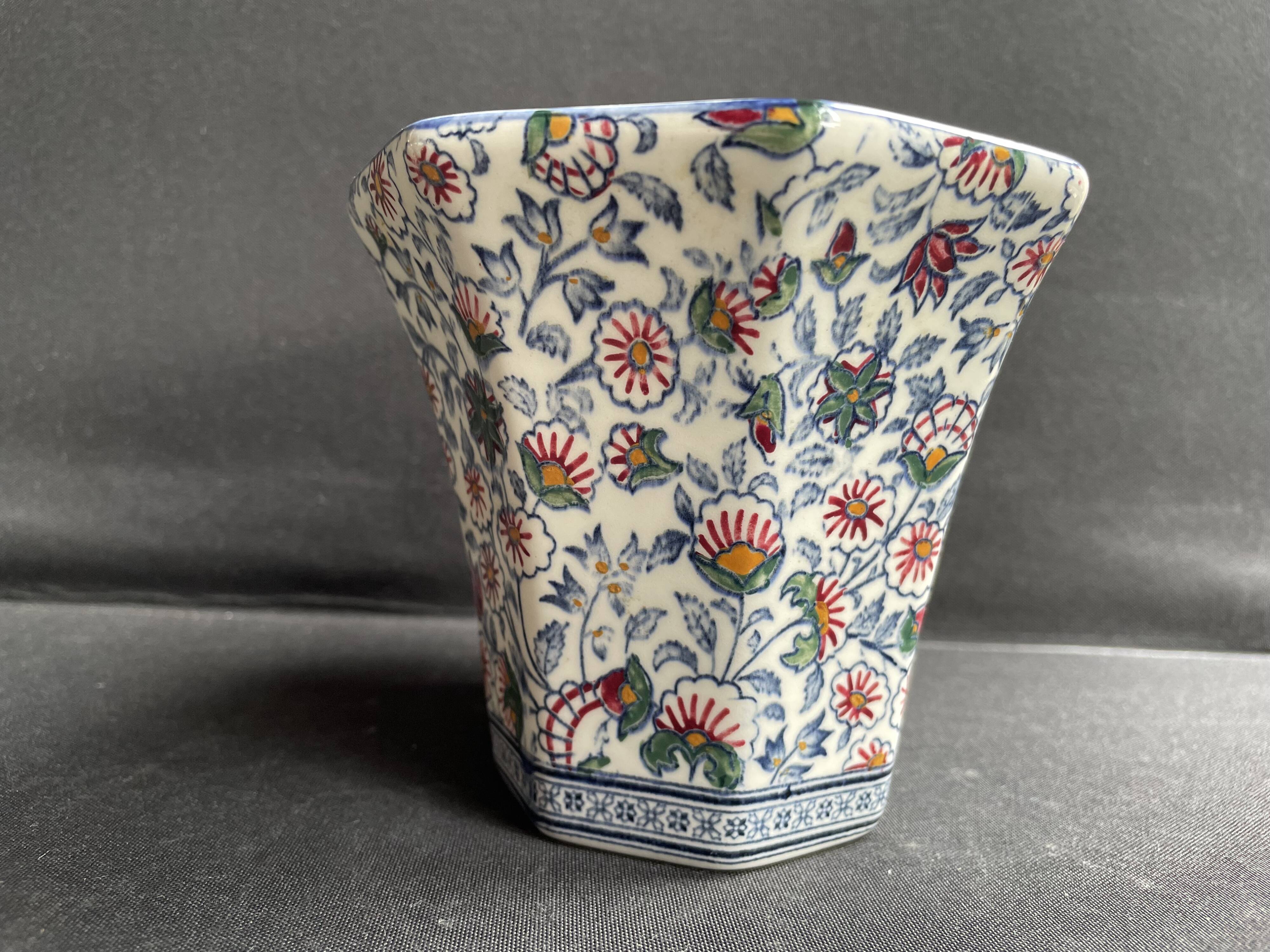 Gien earthenware flower picks