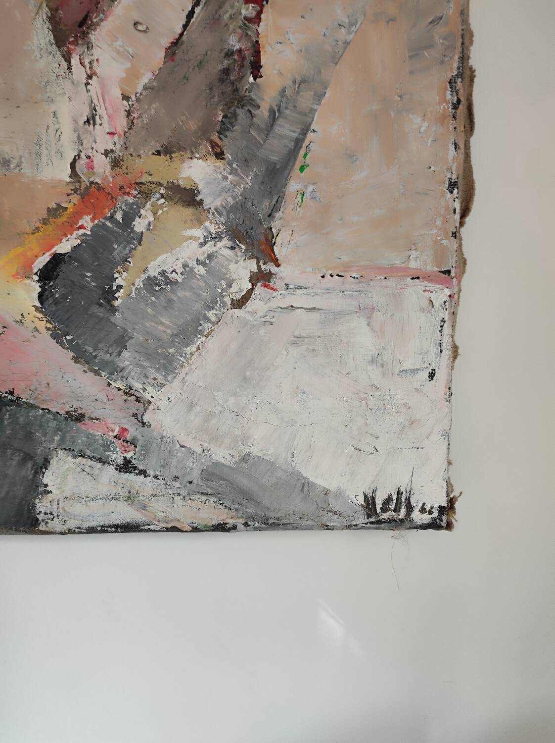 Old painting dated 1966