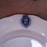 Assiette plate bwm&c modèle "pomona"  terre de fer