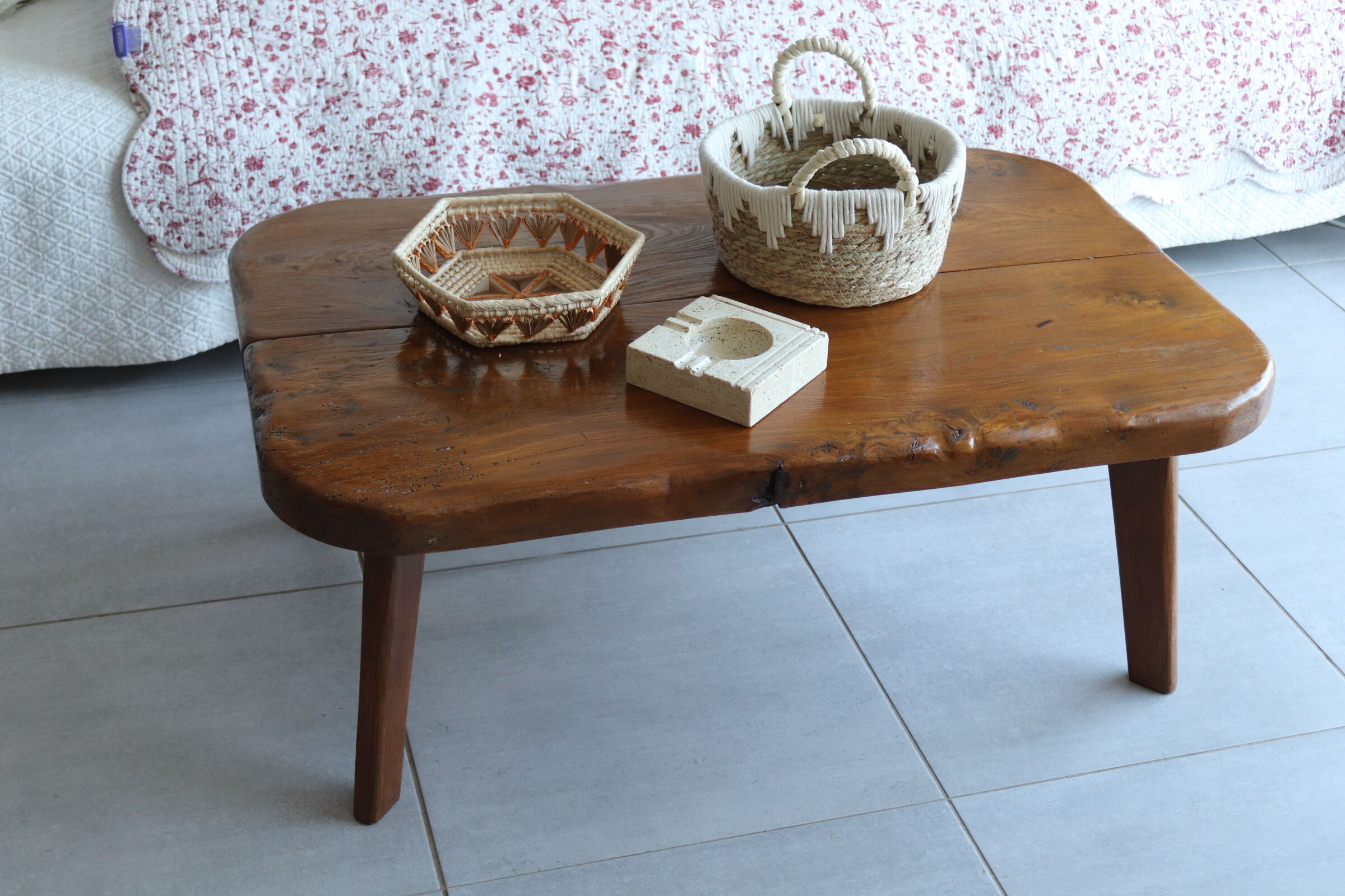 Travertine ashtray Cerri Nestor Italy 70