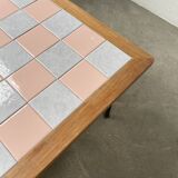 50s tiled coffee table