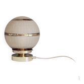 Lampe à poser verre granité