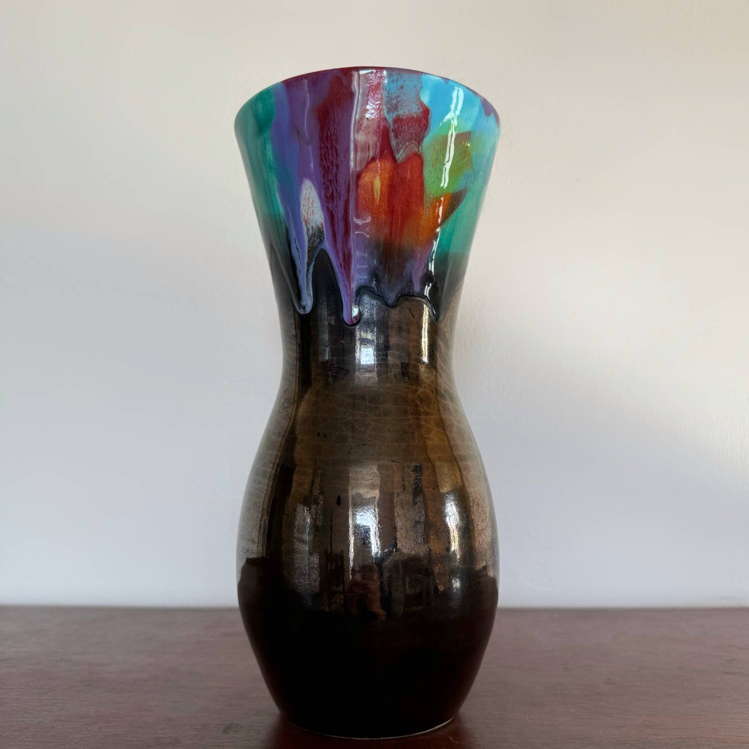Vallauris ceramic vase from the 50s