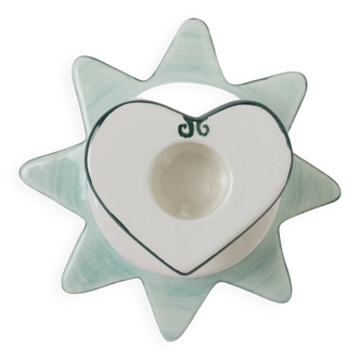 Star-Heart Candle Holder