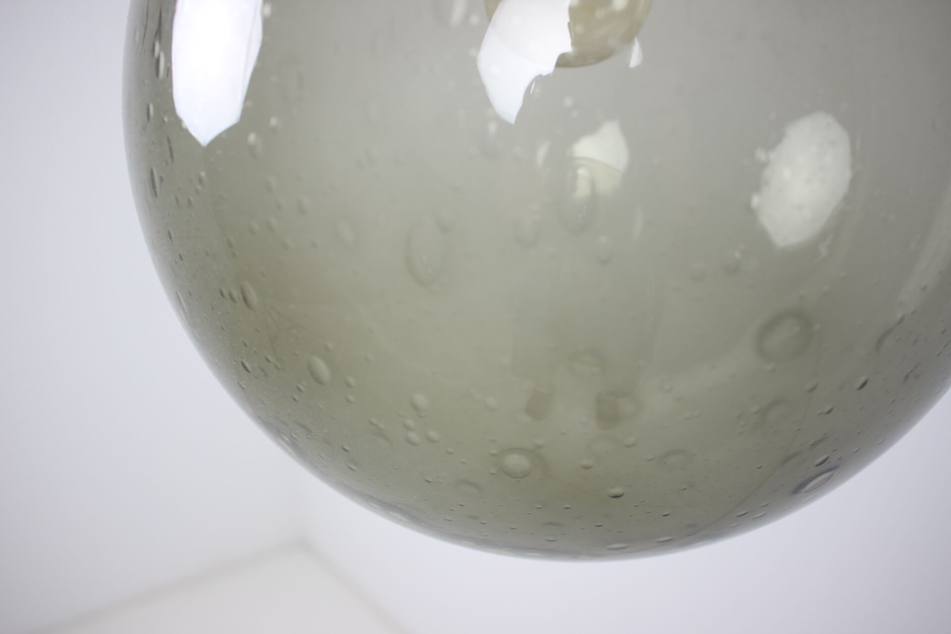 Hanging lamp Kamenický Šenov, 1970