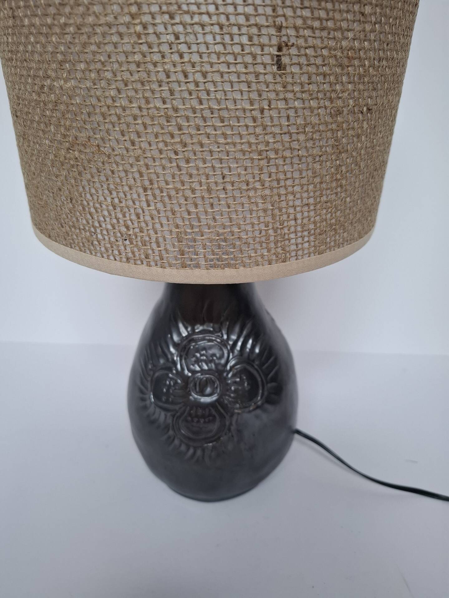 Lampe céramique vintage