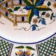Antique plate Sarreguemines Montmorency